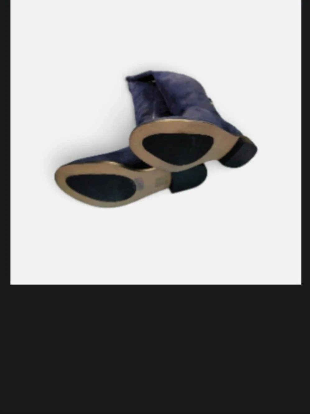 Seventh Avenue Tall Royal Blue Suede Over The Knee Riding Boots Size 8 Nwot